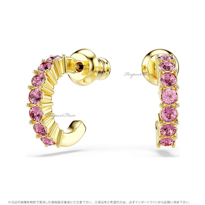 楽天市場】スワロフスキー ミニフープ フープピアス ラウンドカット 