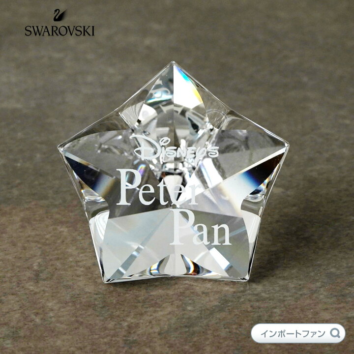 楽天市場】スワロフスキー Swarovski ディズニー Disney ピーターパン 