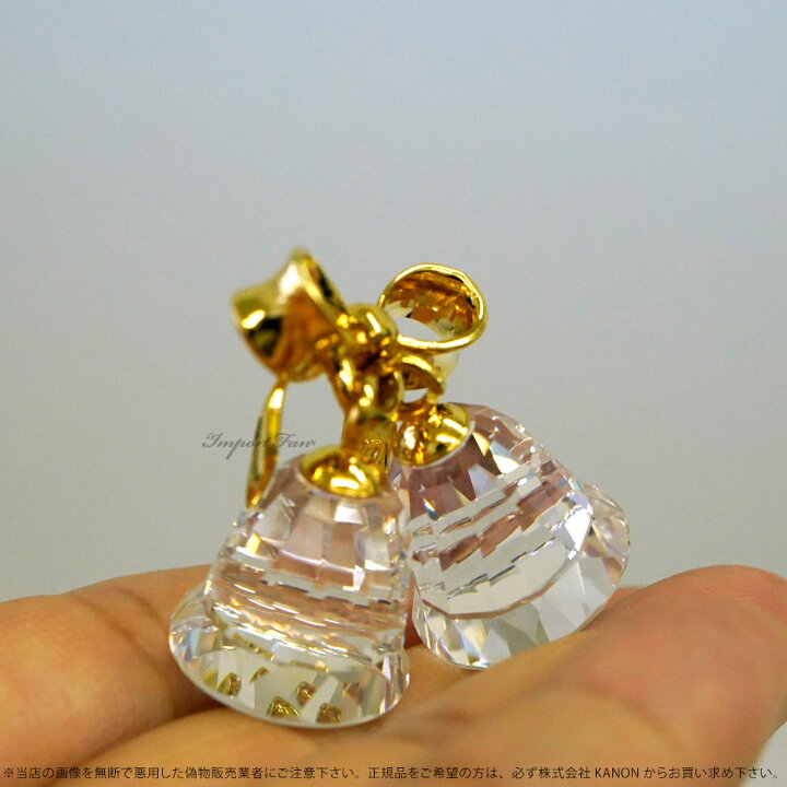 楽天市場】スワロフスキー Swarovski Crystal Memories Bells Gold 