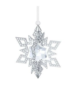 XtXL[ NX}XI[ig X^[ Vo[ 5135808 Swarovski Christmas Ornament Star, Silver Tone Mtg v[g 