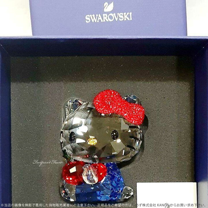 楽天市場】スワロフスキー ハロー キティ赤いリンゴ レッド リボン 