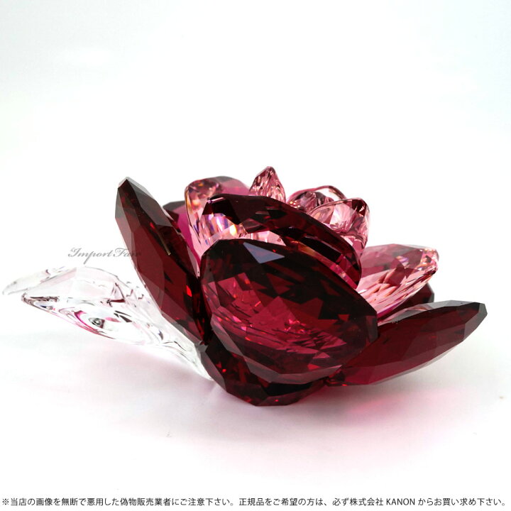 楽天市場】スワロフスキー ピオニー 花 フラワー 置物 レッド 5493711 