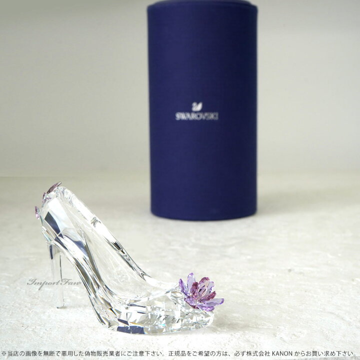 楽天市場】スワロフスキー ハイヒールと花 ガラスの靴 置物 