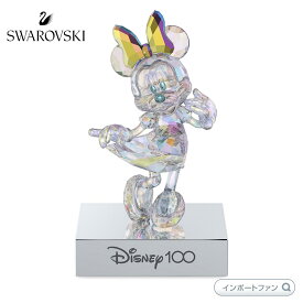 スワロフスキー Disney100 ミニーマウス 置物 ディズニー 5658476 Swarovski □