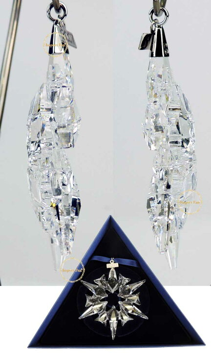 楽天市場】スワロフスキー 2007年 限定 スノーフレーク クリスマス 