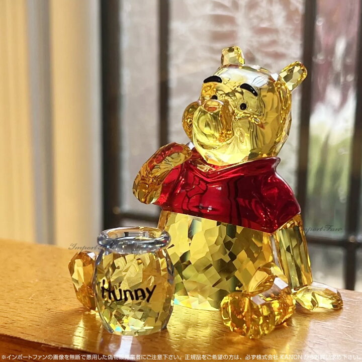 楽天市場】スワロフスキー ディズニー くまのプーさんとハニーポット  