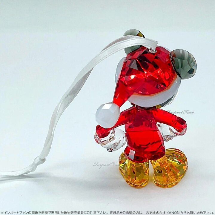 楽天市場】スワロフスキー ミッキーマウス クリスマス オーナメント 