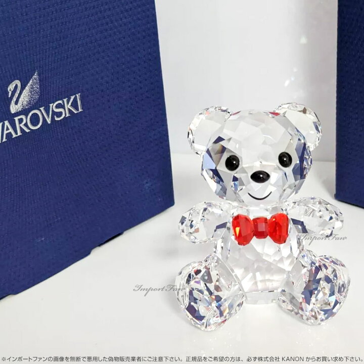 楽天市場】スワロフスキー クリスベア 僕は大物 25周年記念作品  