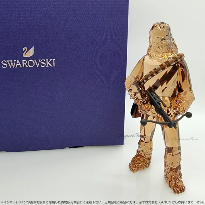 楽天市場】スワロフスキー スターウォーズ チューバッカ 置物 