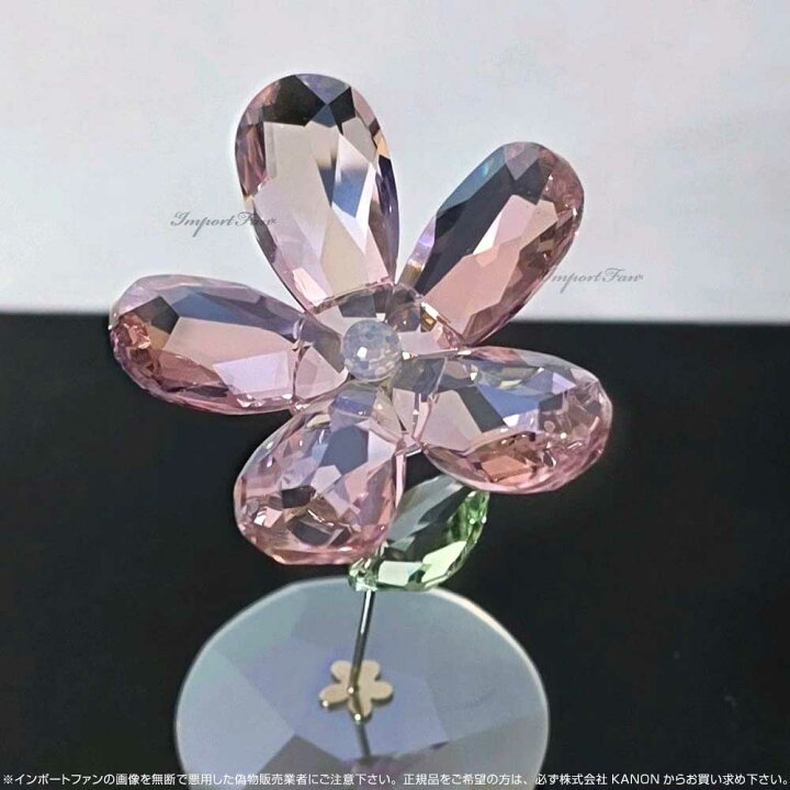 楽天市場】スワロフスキー ロッキングフラワー 野バラ 薔薇 1016277 