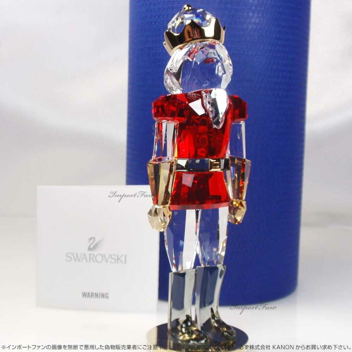 楽天市場】スワロフスキー くるみ割り人形 レッド 5060260 Swarovski 