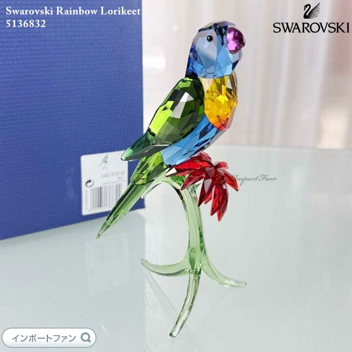 楽天市場】スワロフスキー ゴシキセイガイ インコ 鳥 レインボー 