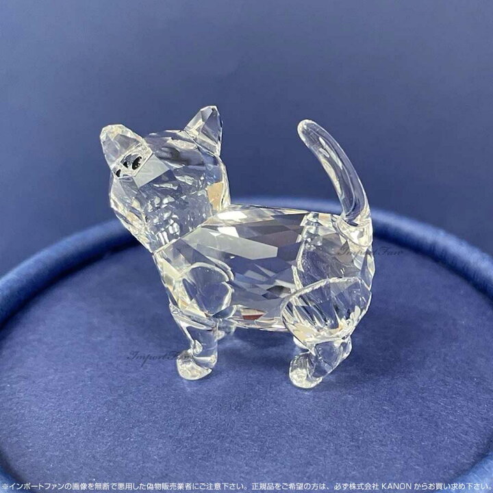 楽天市場】スワロフスキー 子ネコ 猫 5269815 Swarovski 置物 ギフト 