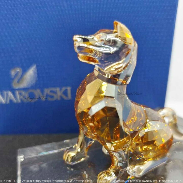 楽天市場】スワロフスキー 犬 十二支 干支 犬 5285008 Swarovski 置物 