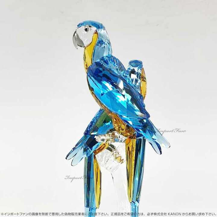 楽天市場】スワロフスキー コンゴウインコ 鳥 5301566 Swarovski 