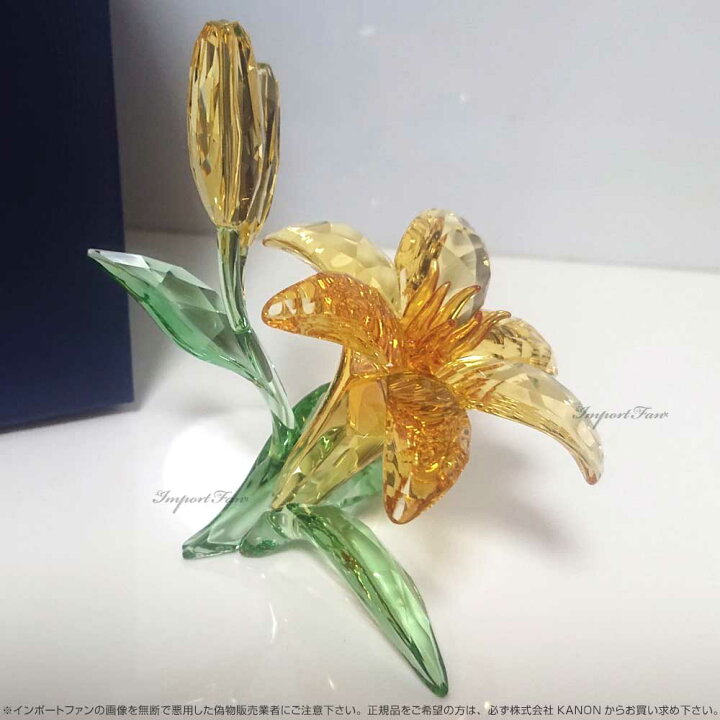 楽天市場】スワロフスキー ユリ 花 5371641 Swarovski 置物 ギフト 