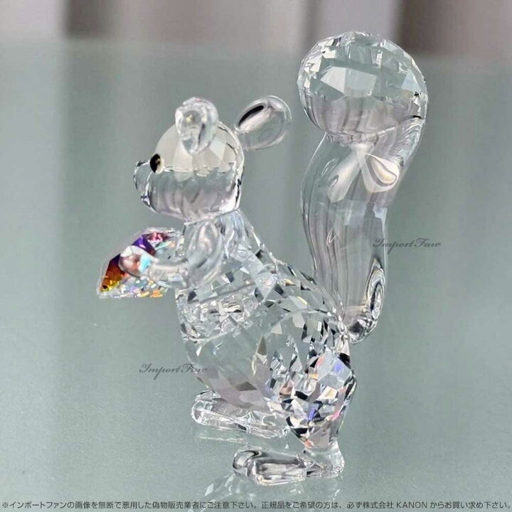 楽天市場】スワロフスキー リス 5464879 Swarovski 置物 ギフト 