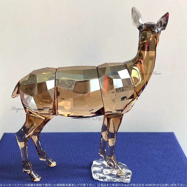 楽天市場】スワロフスキー 雌ジカ 鹿 動物 親子 SCS会員限定 125周年 