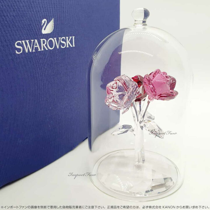 楽天市場】スワロフスキー ローズブーケ 薔薇 バラ 花 5493707 