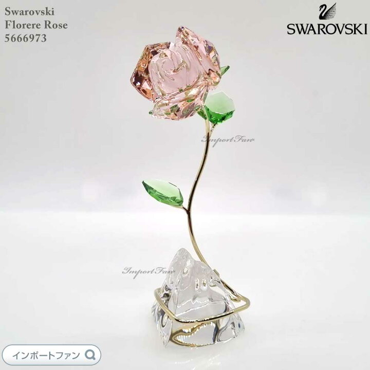 楽天市場】スワロフスキー フローラル ローズ 薔薇 フラワー 花 