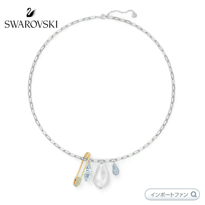楽天市場】スワロフスキー ソークールクラスター ネックレス 