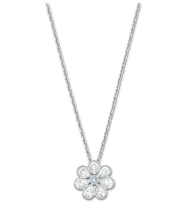楽天市場】スワロフスキー アストリッド ペンダント シルバー 花 