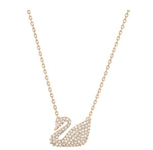 �X�����t�X�L�[ �X���� �l�b�N���X ���[�Y�S�[���h ���� 5121597 Swarovski Swan Necklace �M�t�g �v���[���g ��