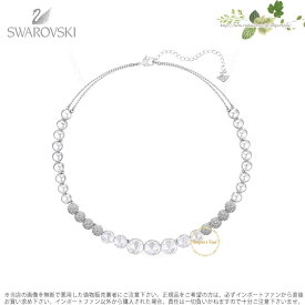 スワロフスキー ホウテ オールアラウンドネックレス 白 5301476 Swarovski HOTE ALL AROUND NECKLACE, WHITE, RHODIUM PLATING ギフト プレゼント □