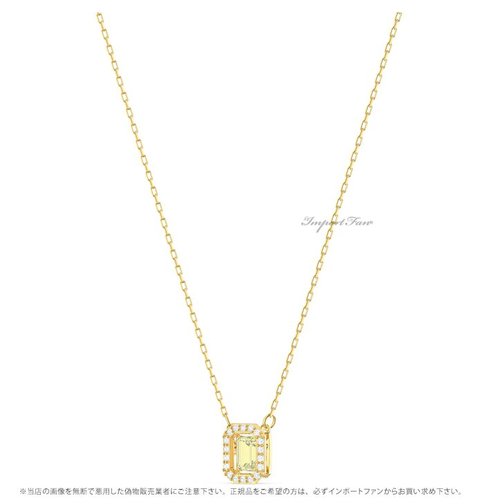 楽天市場】スワロフスキー ミレニア ネックレス スクエア ジルコニア 
