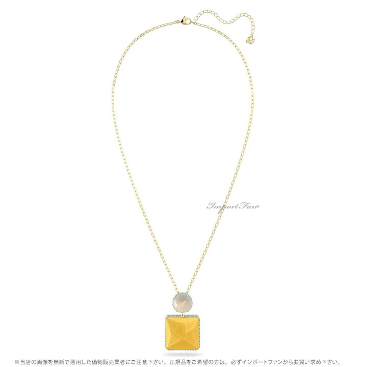 楽天市場】スワロフスキー オルビタネックレス スクエアカット 