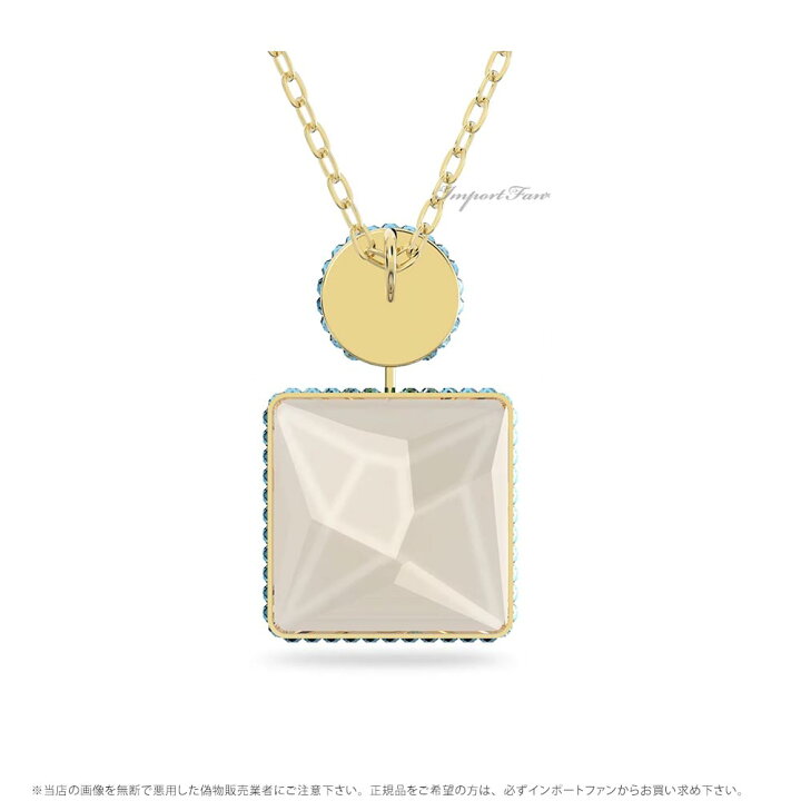 楽天市場】スワロフスキー オルビタネックレス スクエアカット 