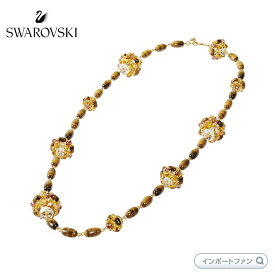 スワロフスキー ソムニア ネックレス ブラウン 5600794 Swarovski ギフト プレゼント □