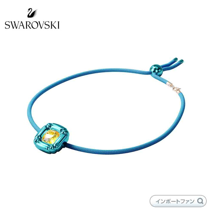 楽天市場】スワロフスキー ダルシス ネックレス ブルー 5601586 
