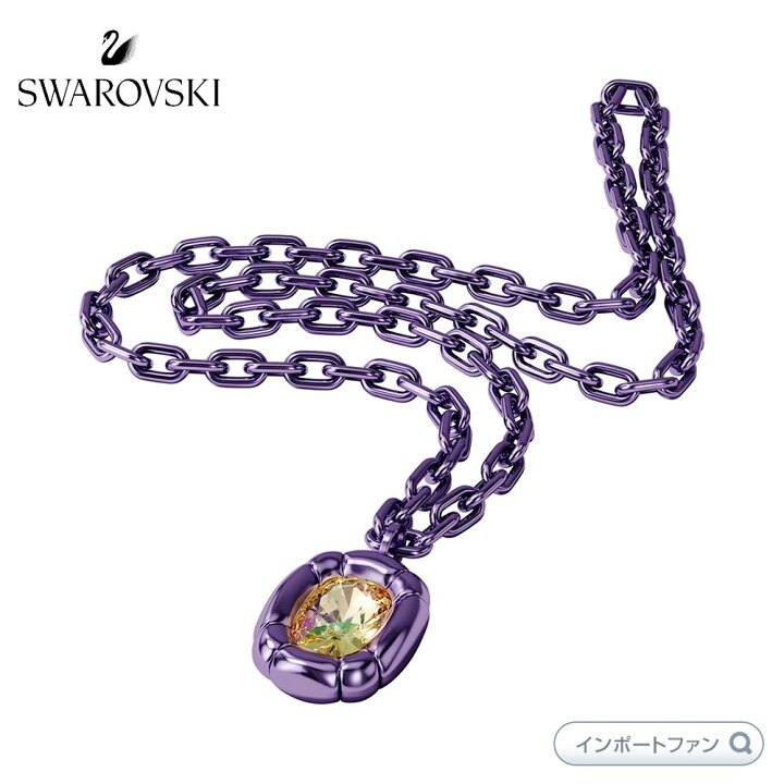 楽天市場】スワロフスキー ダルシス ネックレス パープル 5610290 