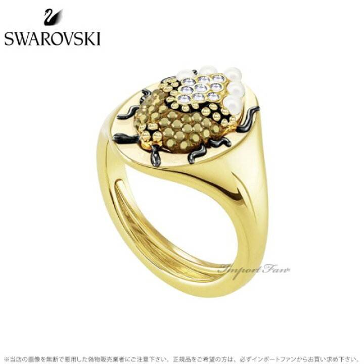 楽天市場】スワロフスキー マグネチック シグネット 指輪 リング 