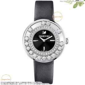 スワロフスキー ラブリー クリスタル Anthracite 腕時計 ブラックレザー 1160306 Swarovski Lovely Crystals Anthracite Watch ギフト プレゼント 【ポイント最大47倍！お買い物マラソン セール】