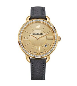 �X�����t�X�L�[ �A�C�� �f�C �E�H�b�`�S�[���h�g�[�� �r���v 5221141 Swarovski Aila Day Watch Gold Tone �M�t�g �v���[���g ��