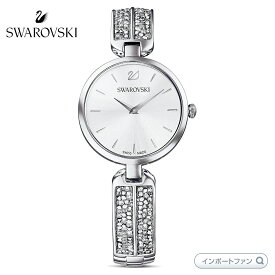 スワロフスキー ドリームロック メタルブレスレット ウォッチ 腕時計 シルバー 5519309 ギフト プレゼント □