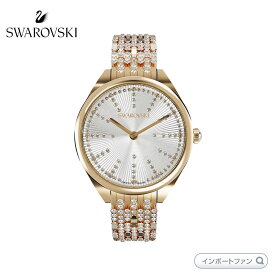 スワロフスキー アトラクト ウォッチ 腕時計 メタルブレスレット ゴールド 5610484 Swarovski ギフト プレゼント □