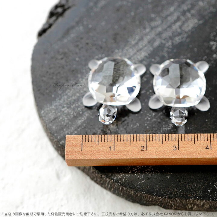 楽天市場】スワロフスキー Swarovski 子ガメ 亀 カメ Crystal Baby 