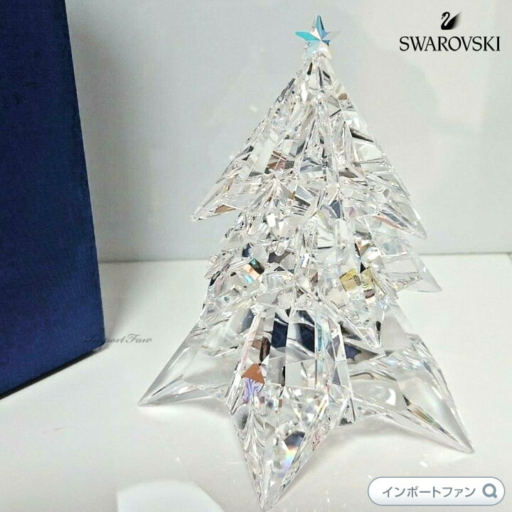 楽天市場 スワロフスキー クリスマスツリー クリスタル オーロラ Swarovski Christmas Tree Crystal Aurora Boreale 置物 ギフト プレゼント ポイント最大44倍 ブラックフライデー セール Import Fan