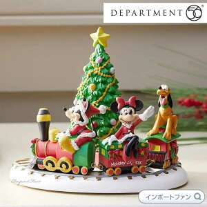 Department 56 ~bL[̃zf[GNXvX ~bL[}EX ~j[}EX v[g ~bL[̃NX}XBbW 4020326 Disney Christmas Village Mickey's Holiday Express fp[gg56 