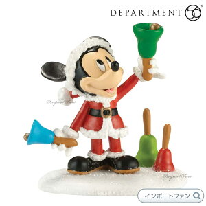 Department 56 ~bL[ƃMOECEUEzf[Y@~bL[}EX NX}XrbW 4032206 Disney Ringing In The Holidays Christmas Village fp[gg56 