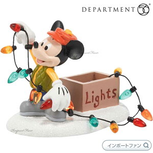 Department 56 ~bL[̃CgAbvNX}X ~bL[}EX NX}XrbW 4038634 Disney Mickey Lights Up Christmas Christmas Village fp[gg56