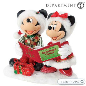 Department 56 ディズニーデュエット ミッキーマウス クリスマスビレッジ 6012043 Disney Disney Duet Christmas Village デパートメント56 □
