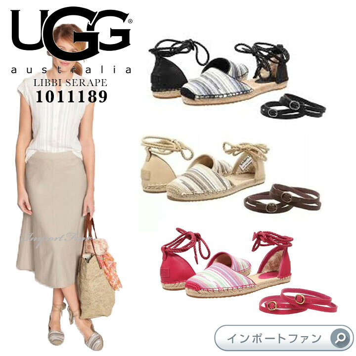 楽天市場】アグ リビー シェラーペ フラット サンダル 1011189 UGG 