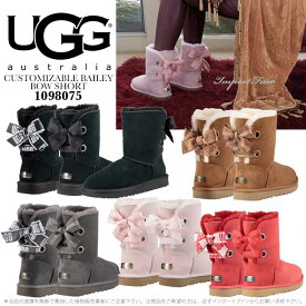 アグ カスタマイズ ベイリー ボウ ショートブーツ 1098075 UGG CUSTOMIZABLE BAILEY BOW SHORT ギフト プレゼント □