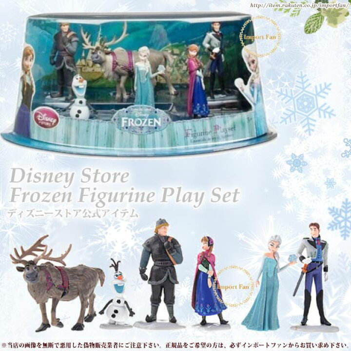 楽天市場】ディズニーストア アナと雪の女王 フィギュア プレイセット 