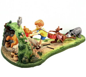 WDCC ܂̃v[ 1200945 Winnie the Pooh Hooray, For Pooh Will Soon Be Free Mtg v[g 