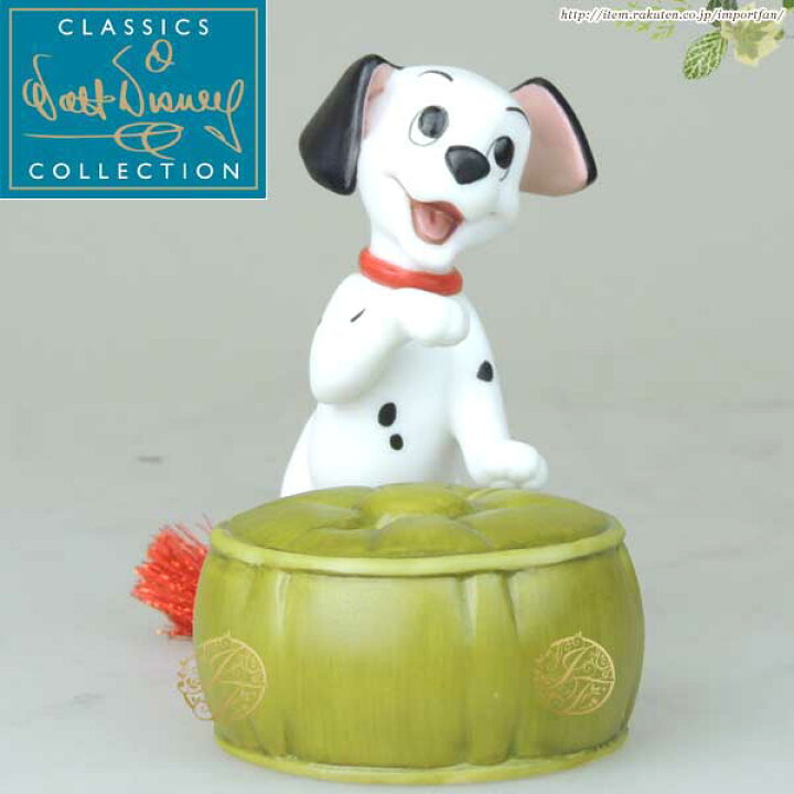 楽天市場】WDCC 101匹わんちゃん ラッキー オーナメント 101 Dalmatian 